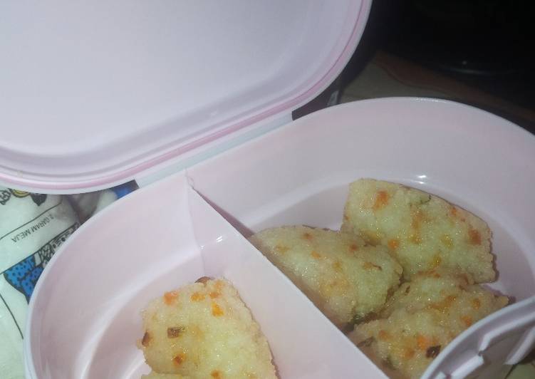 Cireng Nasi Ayam + Sayur