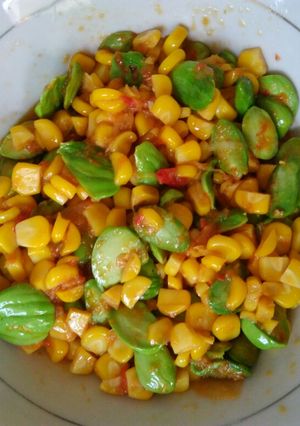 Foto resep Tumis Pete Jagung