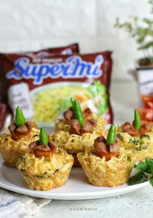 Foto resep Cupcake Sosis Supermi