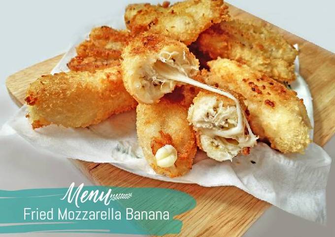 Pisang Goreng Crispy with Mozzarella