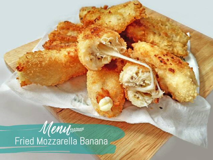 Anti Ribet, Membuat Pisang Goreng Crispy with Mozzarella Yang Mudah