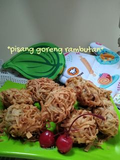 Foto resep *pisang goreng rambutan*
