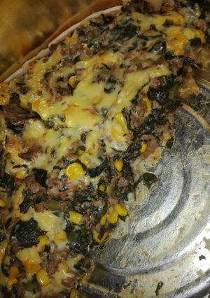 Una foto de Tarta de verdura y carne picada