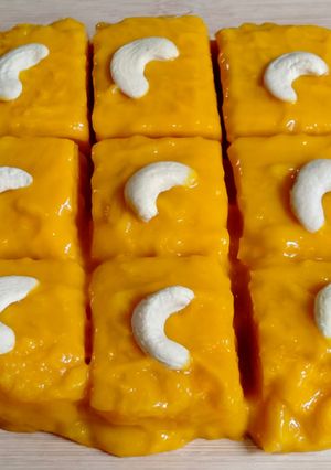 A picture of Frozen Mango Dessert.