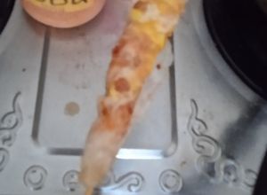 Foto resep Cilung teflon (papeda) (hanya bikin 1 tusuk saja)