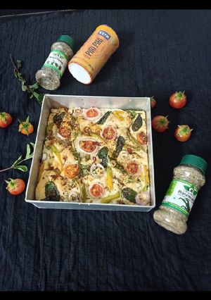 A picture of Focaccia Bread.