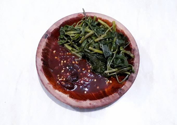 Brambang Asem Kangkung