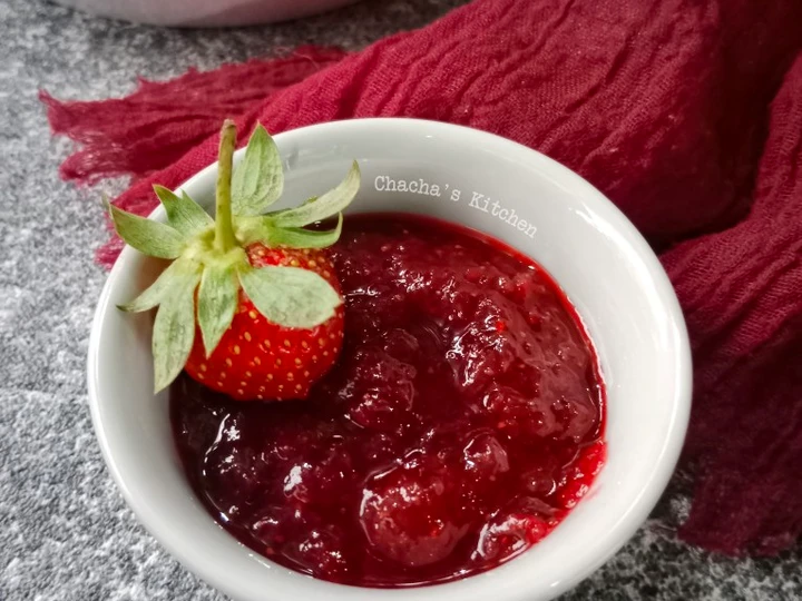 Cara Gampang Membikin Resep Selai Strawberry yang Lezat Anti Ribet, Lezat Sekali