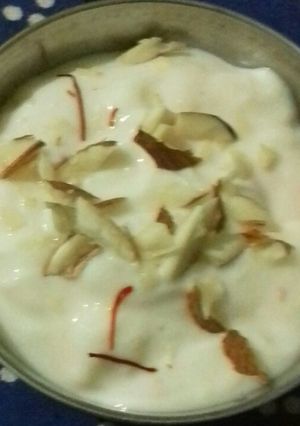 A picture of Sugar free Shrikhand.