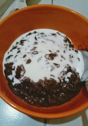 Foto resep Bubur kacang hijau ketan hitam Kental