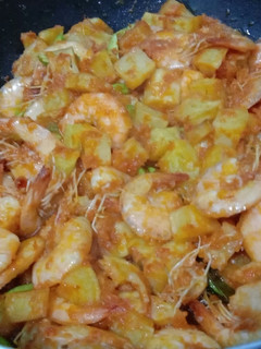Foto resep Balado kentang udang
