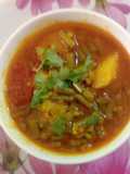લીલી ચોળી બટેકા નુ શાક (Lili Chori Bataka Shak Recipe In Gujarati)