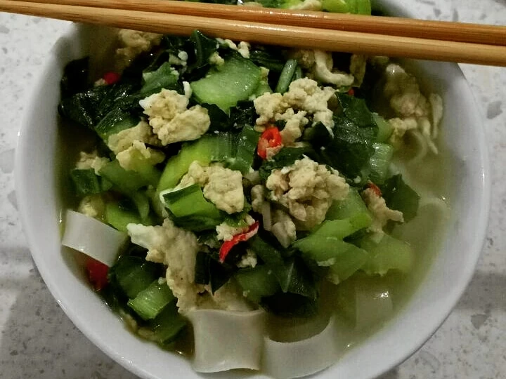 Recipe Rice Noodle Soup *Vegetarian *Vegan the Delicious Really delicious