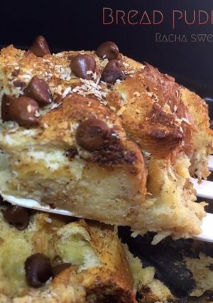صورة لوصفة Bread puddingبودينغ الخبز