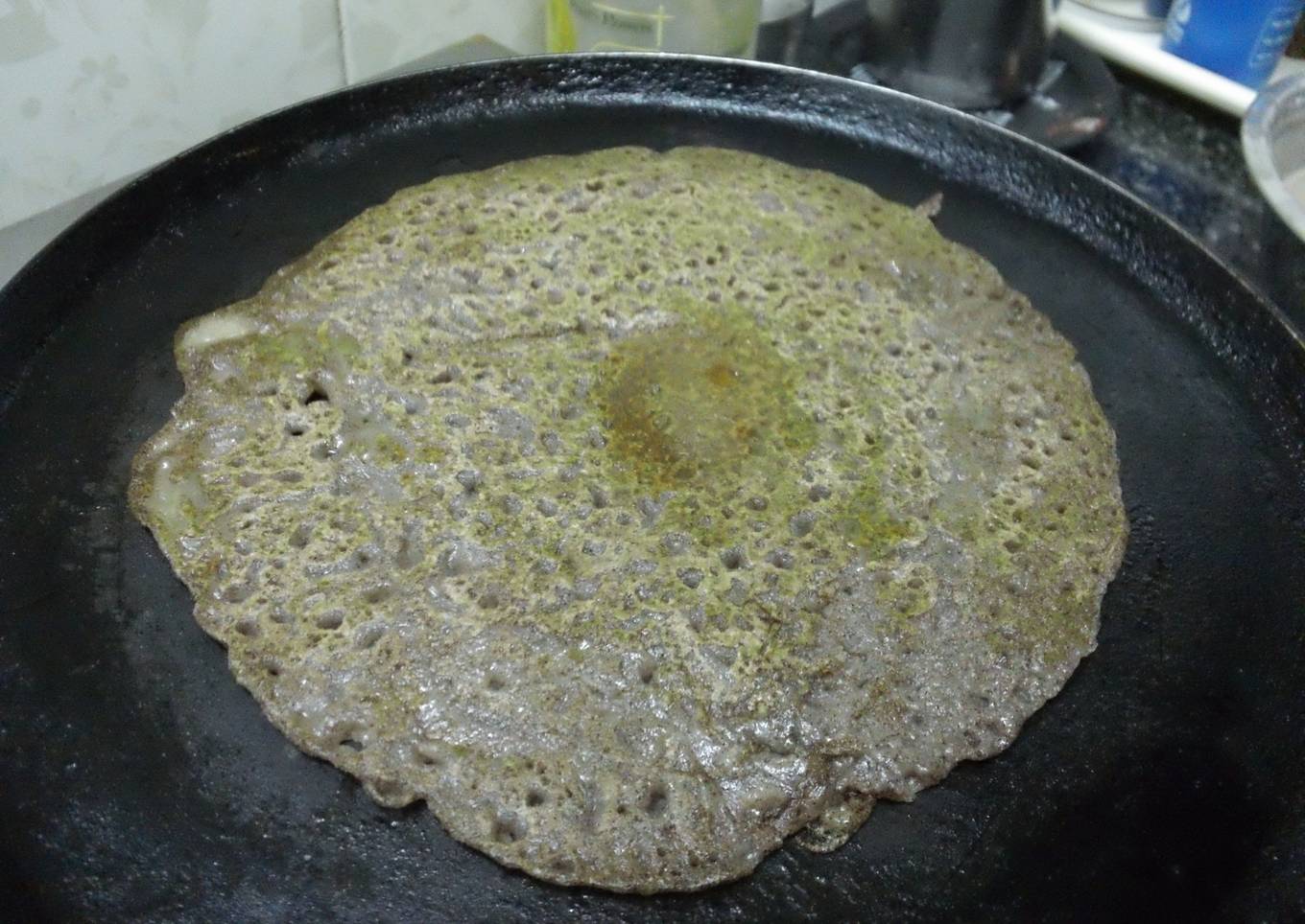 Ragi / millet dosa
