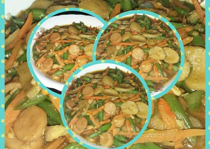 Resep Tumis Buncis Bakso Oleh Bunda Qanita Cookpad