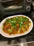 Stir Fried Udon Noodles