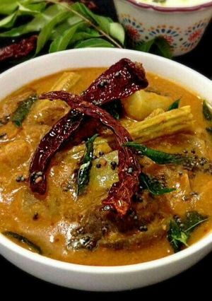 A picture of Kerala Style Sambar.