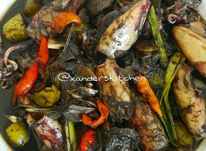 Foto resep Pindang cumi hitam