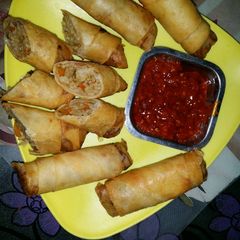 A picture of Veg Spring Rolls.