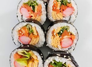 Foto resep Homemade Kimbab