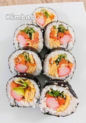 Foto resep Homemade Kimbab