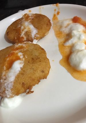 A picture of Falahari tikki.