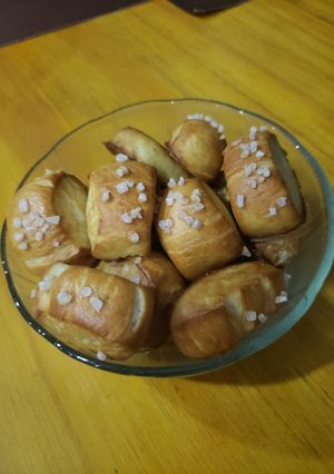 Una foto de Bocaditos de pretzel suaves y fáciles