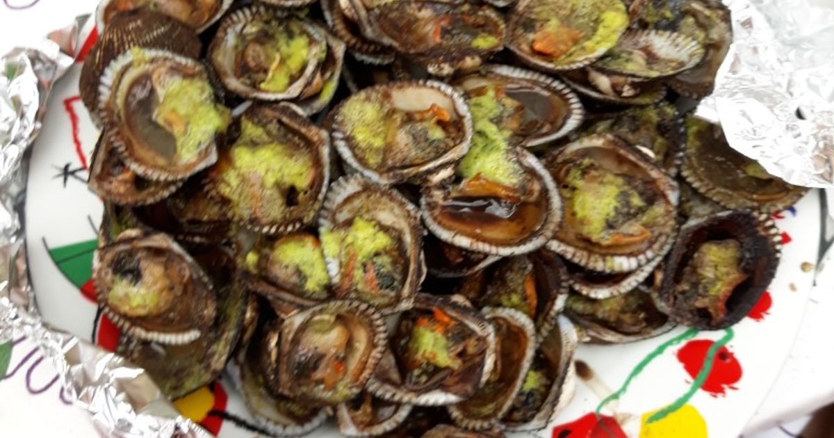 Conchas Asadas Receta de Jorge Elías Morales Sánchez- Cookpad