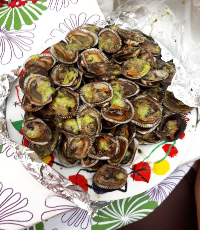 Una foto de Conchas asadas
