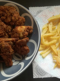 Una foto de Pollo estilo kfc