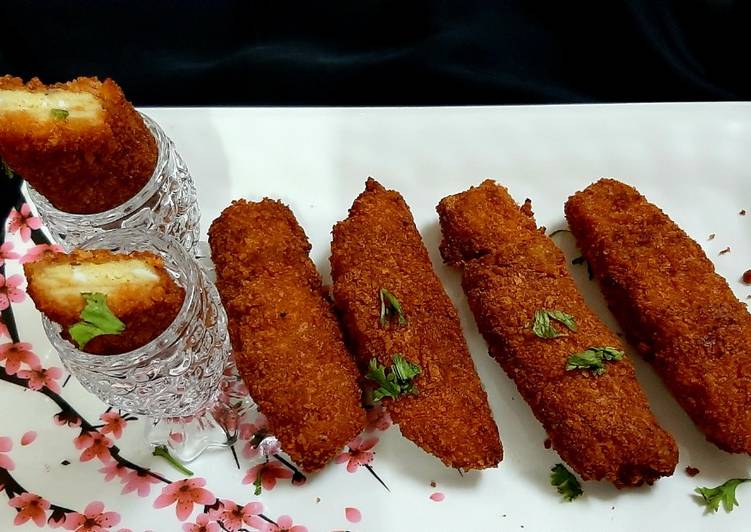 Recipe of Ultimate Deep fried Egg fingers