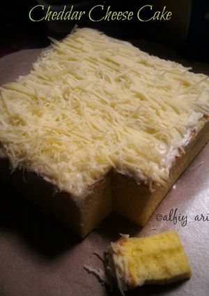 Foto resep Cheddar cheese cake (CCC)