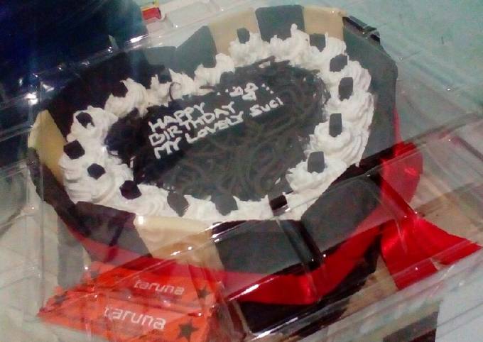 Langkah Mudah untuk Menyiapkan Black forest (rice cooker) yang Lezat