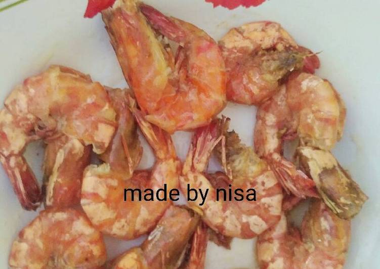 Resep Udang goreng bawang putih, Sempurna