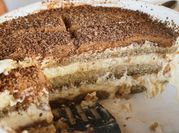 Una foto de postres con mascarpone sin horno
