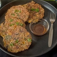 A picture of Cooked Rice Chilla.
