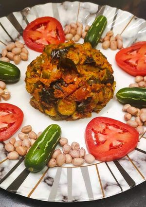 A picture of Ivy gourd curry.