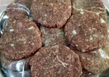 Masakan Populer Patty beef (isian burger) Enak Sederhana