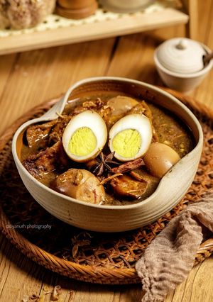 Foto resep Semur tahu telur betawi