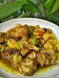 Ayam Nanas Bumbu Kuning