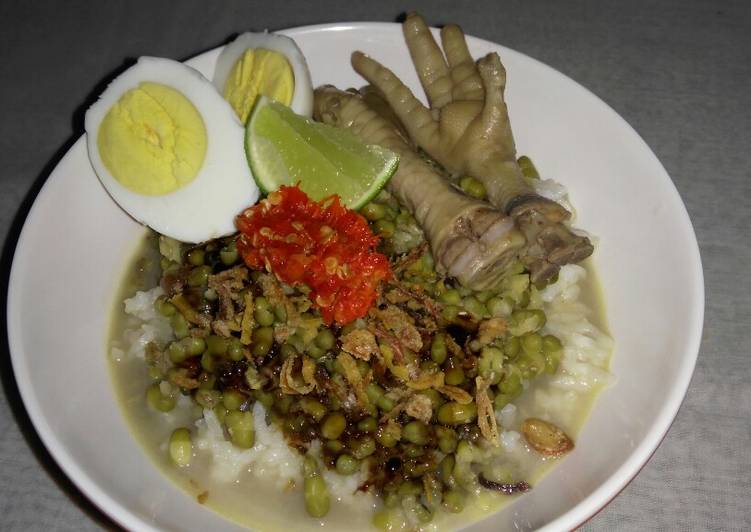 Langkah Mudah untuk Menyiapkan Nasi kaldu artha' dg ceker ayam khas situbondo Anti Gagal