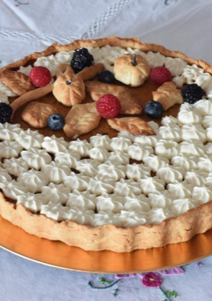 Una foto de Tarta de calabaza (Pumpkin Pie)