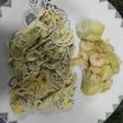 Alcachofas con gambas y revuelto de gulas (menú saludable 2)