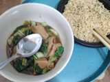 pork leek stew