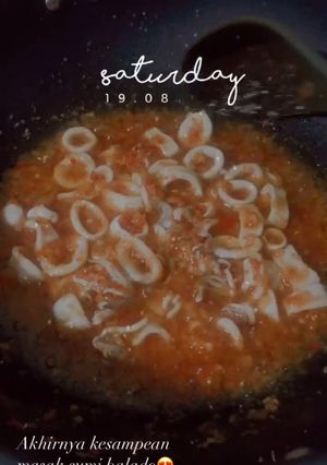 Foto resep Cumi Sambal Balado