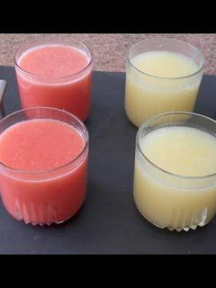 Una foto de Batido de fresa y piña