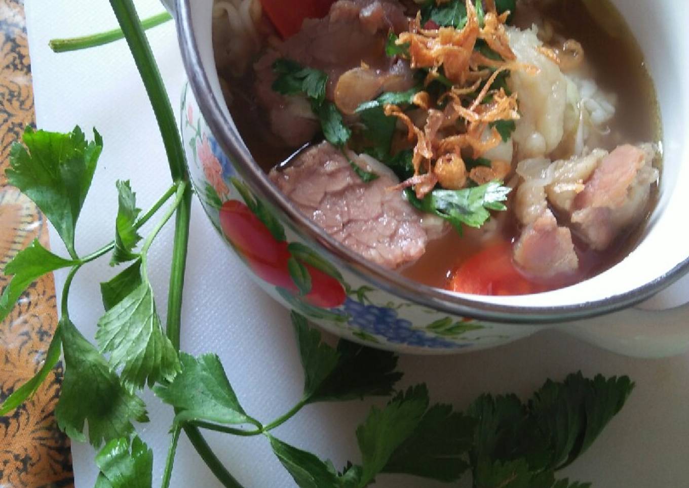 Soto Seger Daging Sapi