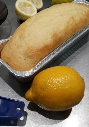 Una foto de Budín de limón