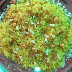 A picture of Meethe Chawal.